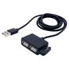 Idegia Expansion/Extension 2 Port Cable USB-A2 Port High Output Compatible