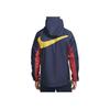 Nike Logo Pattern Zip-Up Hoodie Men Jackets Dark-Blue DN1079-451