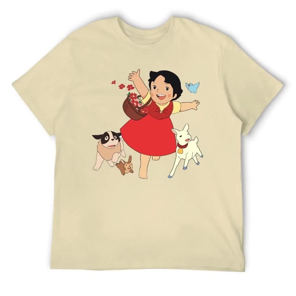 Fresh Heidi The Girl From The Alps For S T-shirt  Sports Tees Premium Casual Home USA Size
