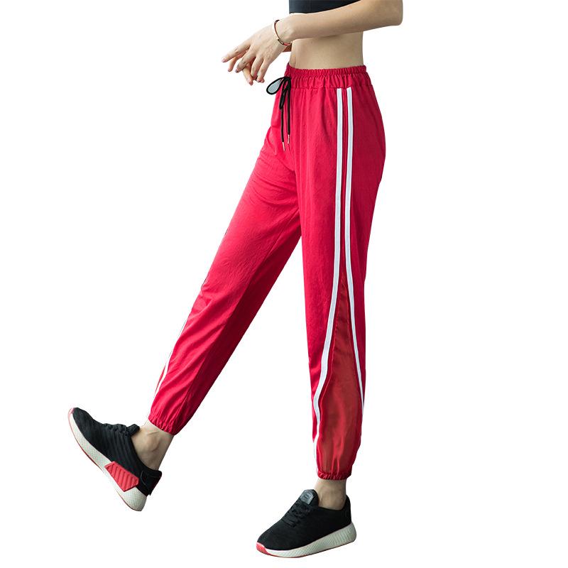Women's Breathable Mesh Yoga Harem Pants - Quick-Drying, Loose Fit for Running and Casual Wear, Spring/Summer 2026 Collection.
