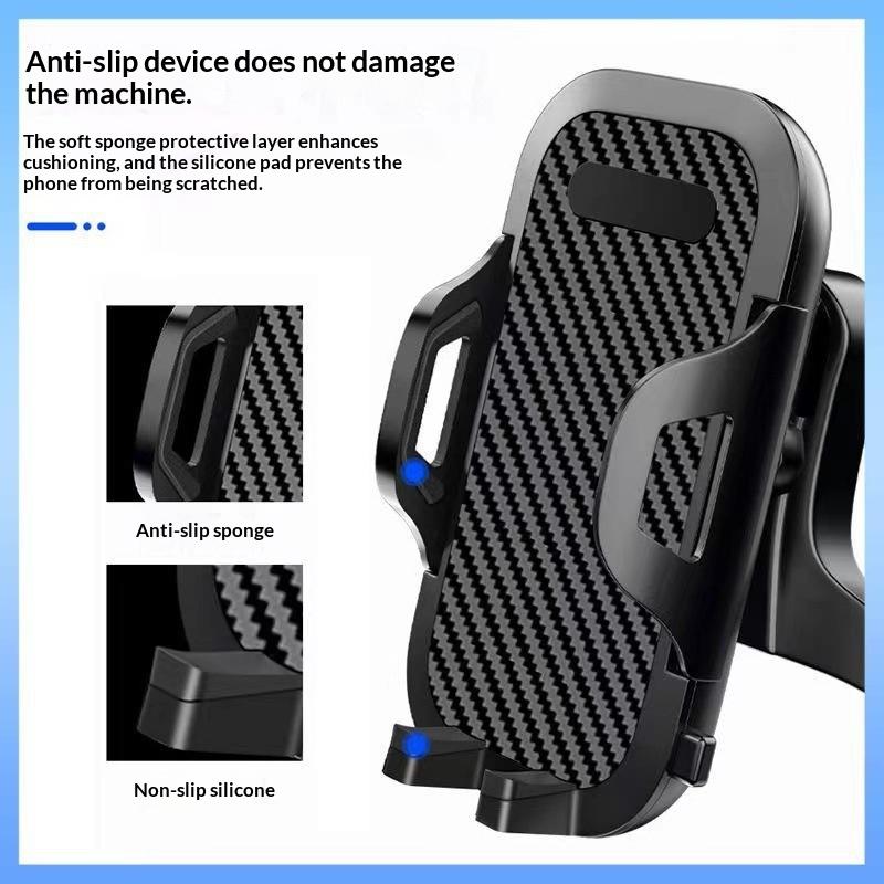 Versatile 360° Car Mount Cradle for Windshield Ensures Safe and Calls onesize
