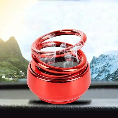 Car Air Freshener Outlet Fragrance Magnetic Design Auto Accessories Interior Perfume Diffuse Solar Auto Rotating