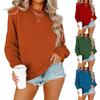 Tuta Comoda Casual alla Moda da Donna con Felpa a Manica Lunga e Girocollo