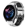 Para Amazfit GTR 3 22mm Pulseira de Relógio de Silicone Respirável de Duas Cores