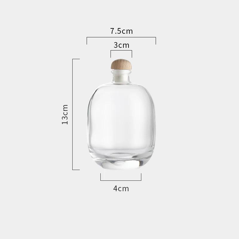 Wine Bottle Glass Empty Bottle Sparkling Wine Glass Bottle Sealed Jar Wine Homemade Green Plum Divide Bottles