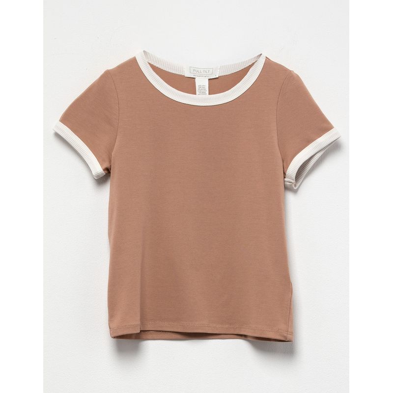 

Американский Ретро Детский Топ @ Экспорт США Короткий Контрастный Цвет круглый Вырез Короткий Рукав Стрейч Хлопок Футболка для Женщин Сексуальные Топы Экспорт Khakis M