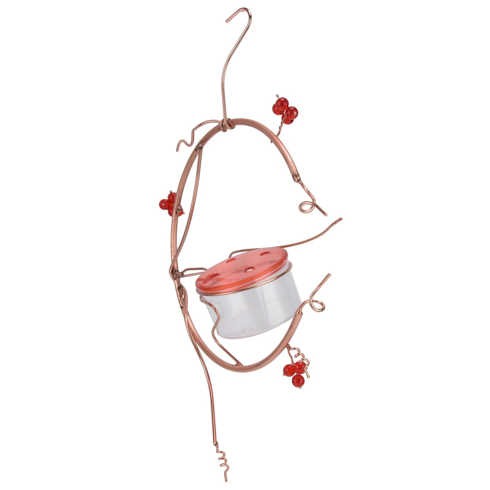 Bird Feeder Hanging Metal Bird Water Feeder Bird Accessories for Courtyard Decoration Garden Outdoor