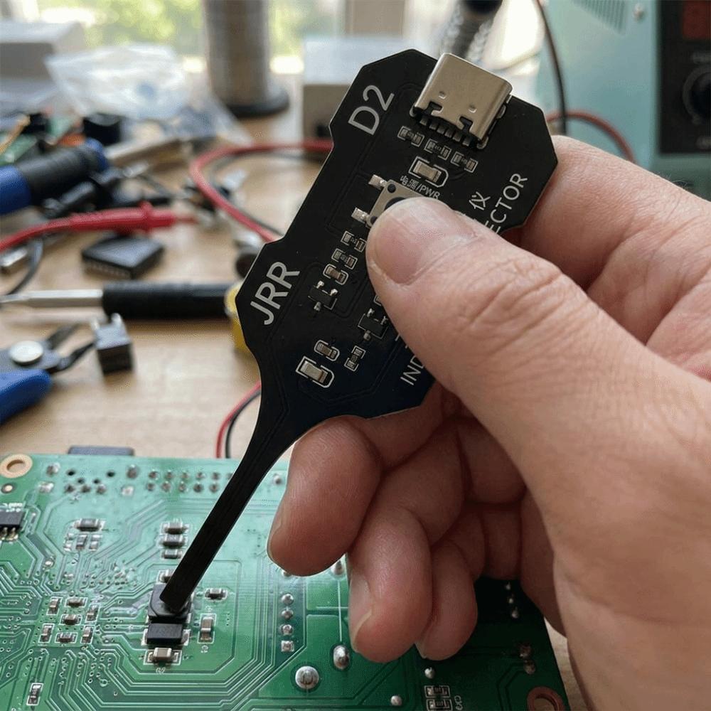 Testeur de bobine de carte mère haute précision Outil de vérification rapide des défauts Détection de défauts de composants