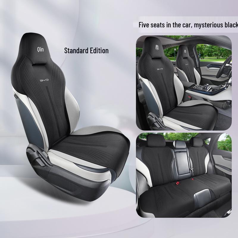 Four-Season Semi-Wrapped Car Seat Cushion for BYD Qin PLUS