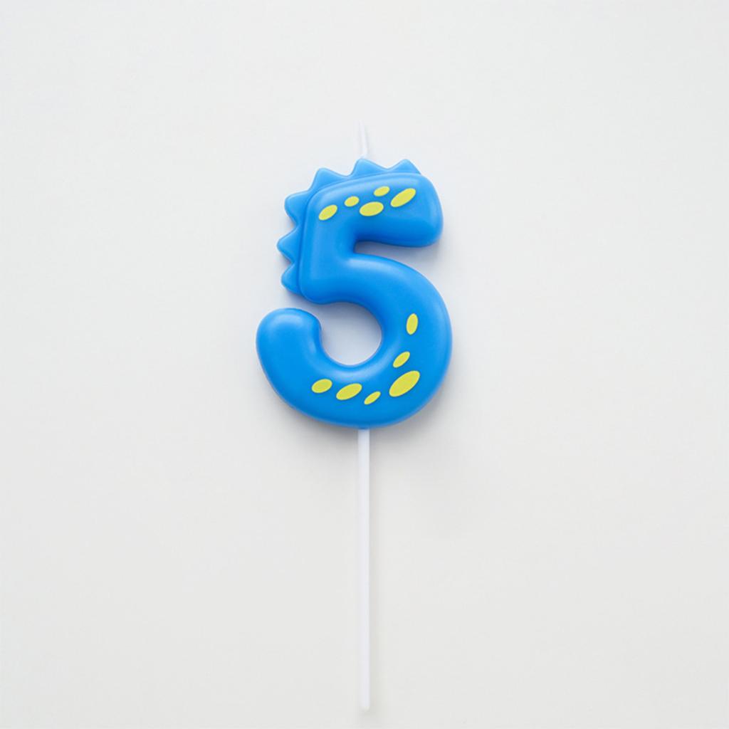 Cute Cartoon Digital Candles, Birthday Candles, Party Decorations