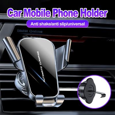 Universelle Autohalterung Schwerkraft Auto Handyhalter Auto Lüftungsschlitz Clip Halterung Handyhalter Handy Ständer Für Alle Handys