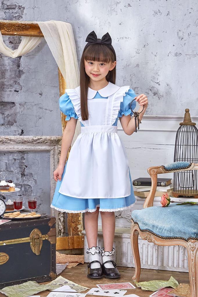 Clearstone Cosplay Halloween AQUA Dress, Kids, 140cm, Girls, Blue