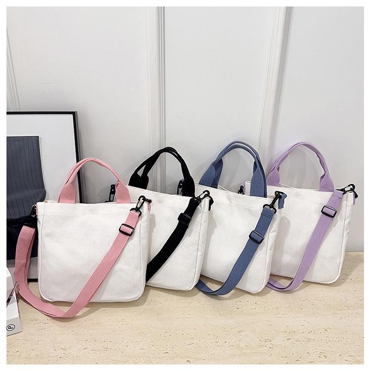 Korean Boy Group Canvas Shoulder Bag - Best Seller Student Handbag