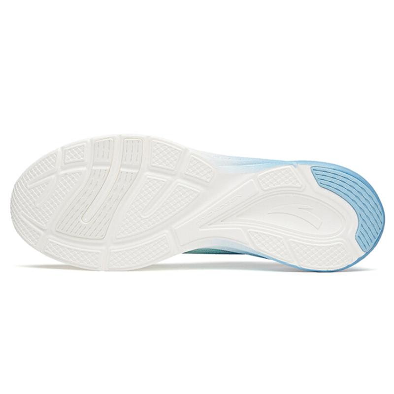Anta Hydrogen Run III Cushioning Anti-Slip Wear-Resistant Breathability Low-Top Running Shoes Men's White Blue Sneakers 112235540S-7