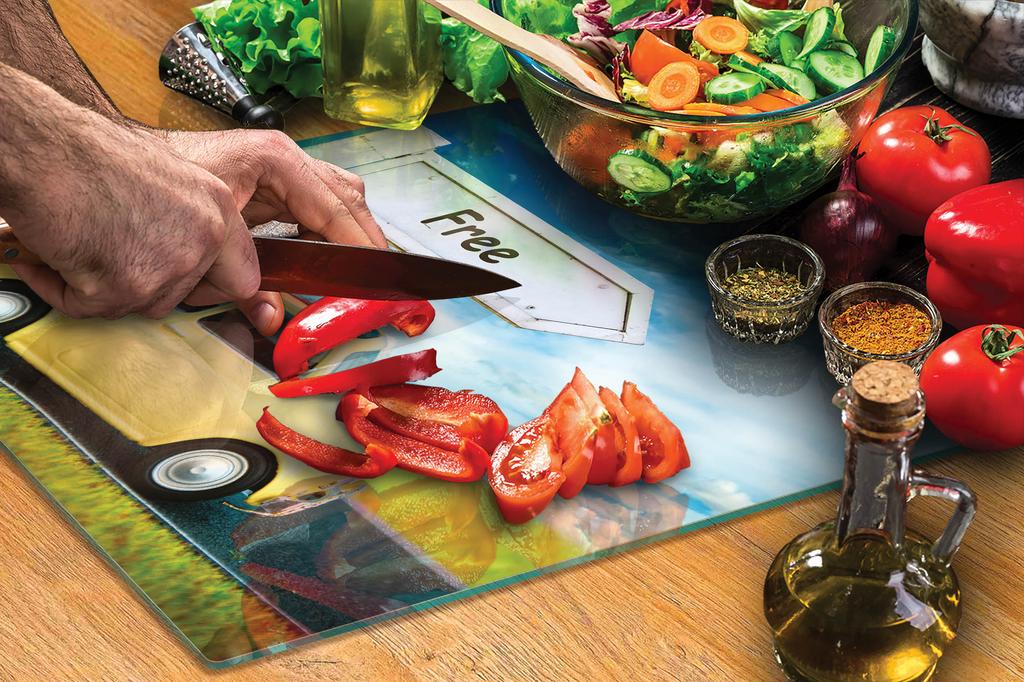 TAGLIERE IN VETRO 40x30 AUTO