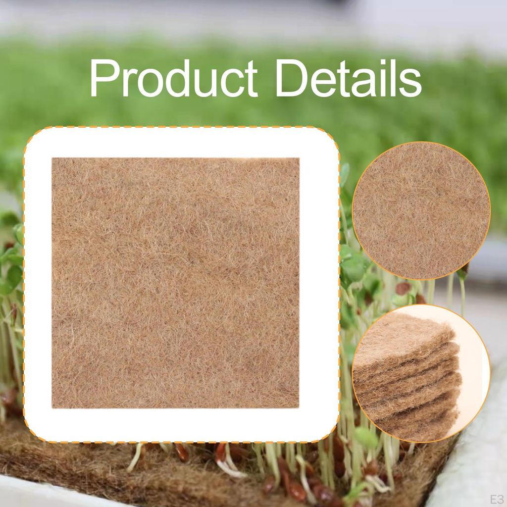 5 Pieces Grow Mat Hydroponic Growing Pads S Propagation