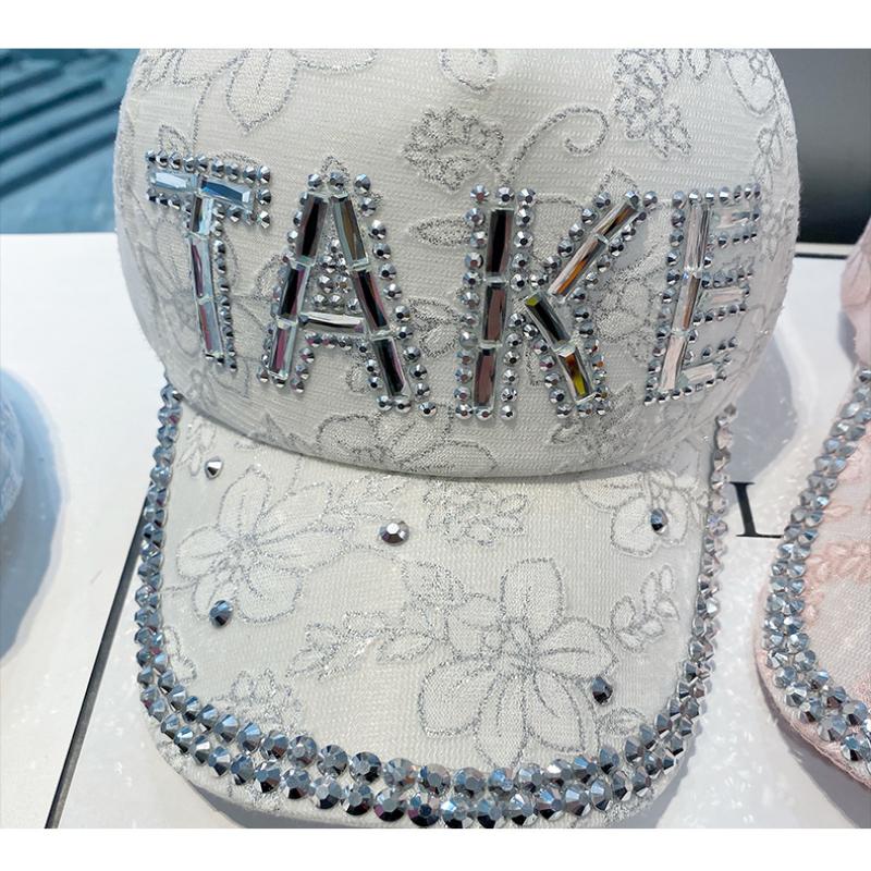 Embellished  Baseball Cap - Stylish Street Style Trucker Cap For Sun Protection - Adjustable, Breathable