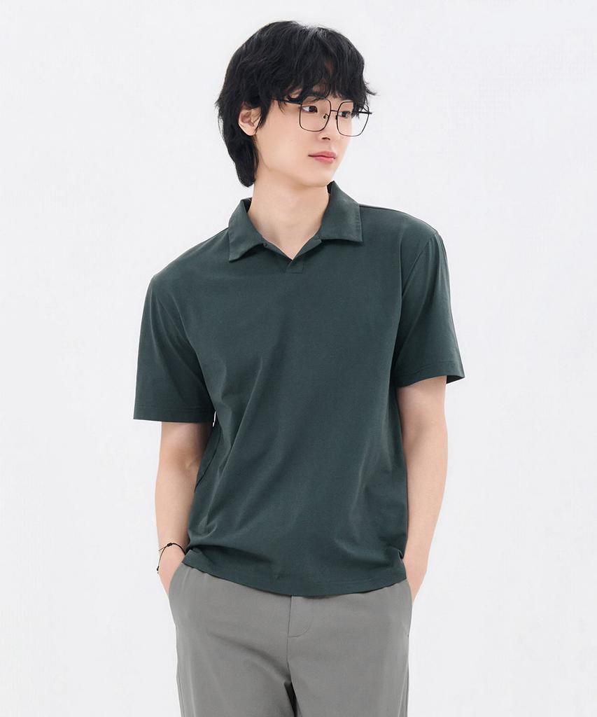 CHASECULT Men'S Cool Open Collar Short Sleeve T-Shirt-Fcrk5715E0C