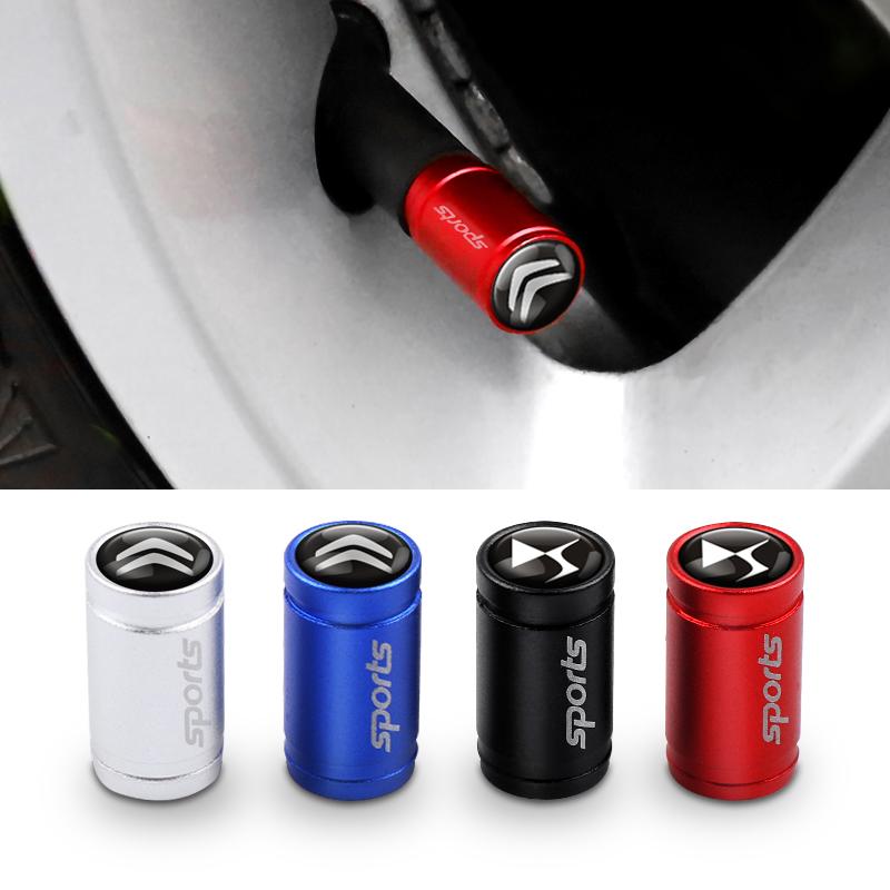 Car Valve Cap Wheel Valves Dust Cover Tire Accessories For Citroen C4 C3 C5 C1 C2 VTS Berlingo C4-Picasso C4-Aircross C-Elysee amb123