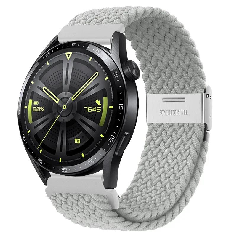20mm Sport Nylon Strap For Samsung Galaxy Watch 5/6/pro/4/4 Classic/3 46mm/42mm/40mm/44mm Bracelet Active2 Gear S3  22mm Strap