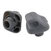 2Pcs Sun Visor Hanger Clip Holder 88217S01A01ZA For Honda For Civic Gray Sunvisor Retainer Clip Car Accessories