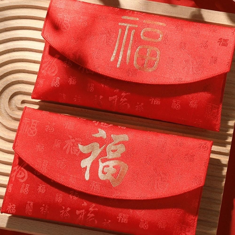 Best Wishes Fu Character Hongbao Blessing Words Wedding Red Pockets  Spring Festival