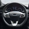 For Ford Fiesta MK8 2017-2019 Focus 4 MK4 2019-2025 Steering Wheel Panel Trim Frame Decoration Sticker Cover Accessories