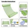Adults Floating Bed Foldable Portable Inflatable Row for Summer Outdoor Swimming Beach