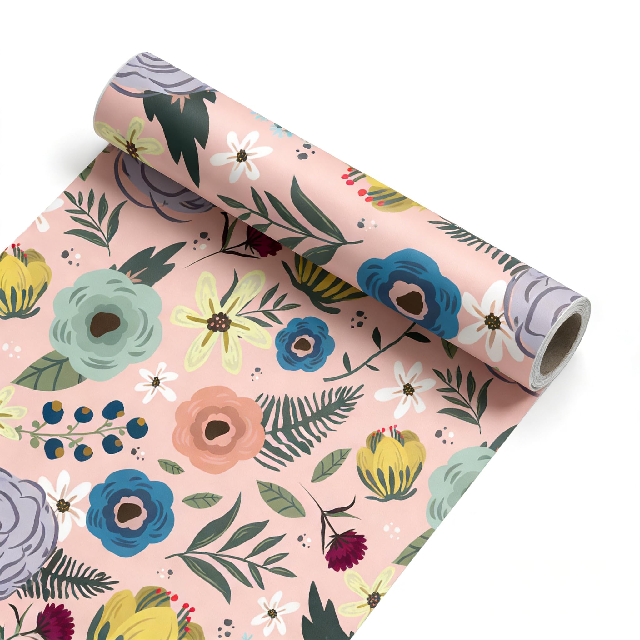 VEELIKE Floral Wallpaper Large Flowers in Waterproof and Perfect for Renovating Living Dining and and Masking Cute and Stylish DIY Wallpaper for and розовый