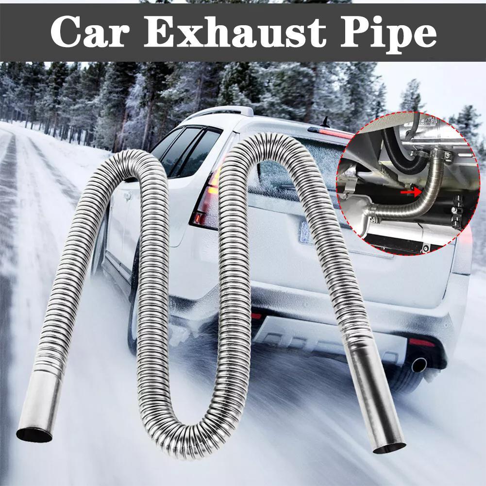 Double-layer Stainless Steel Exhaust Pipe 60/100/150 Ir Diesel Parking Heater Stainless Steel Exhaust Pipe Tube Gas Vent Hose