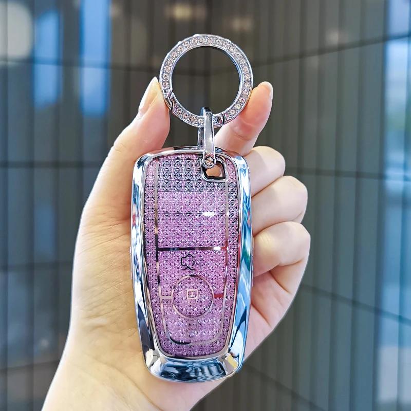 Suitable For Ford Mondeo Keycase Bronco Focus Escort Edge Plus Explorer Escape Mustang Keycover Keyshell Keychain Car Key Bag