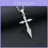 Fate Stay Night Saber Card Cartoon Alloy Necklace With Leather Chain For Fans And Gift