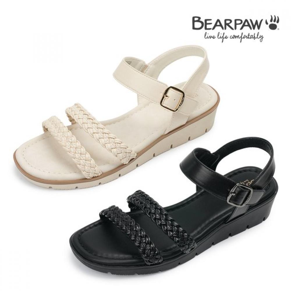 

BearpaW Women S Sandal 2 typeS K2993rb W blacks/230