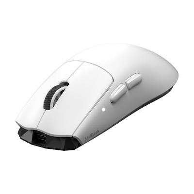 MelGeek Horus Ultra-light Wireless Gaming Mouse, 49g, 30K DPI, 8K Polling, 215-hour Battery Life, 2.4G/USB-C, White