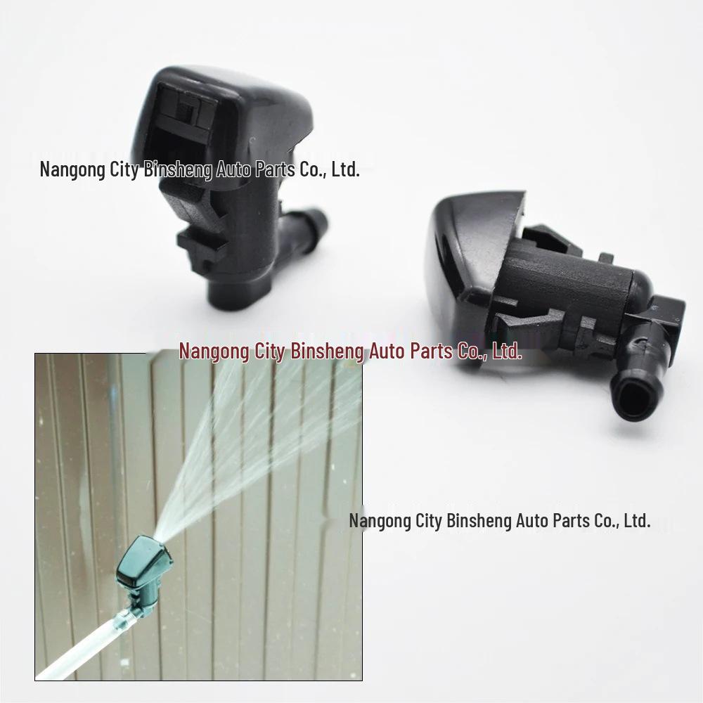 Compatible Windshield Washer Nozzles for 05-17 Jeep Grand Cherokee - Part Numbers: 55372143AB, 55079049AA.