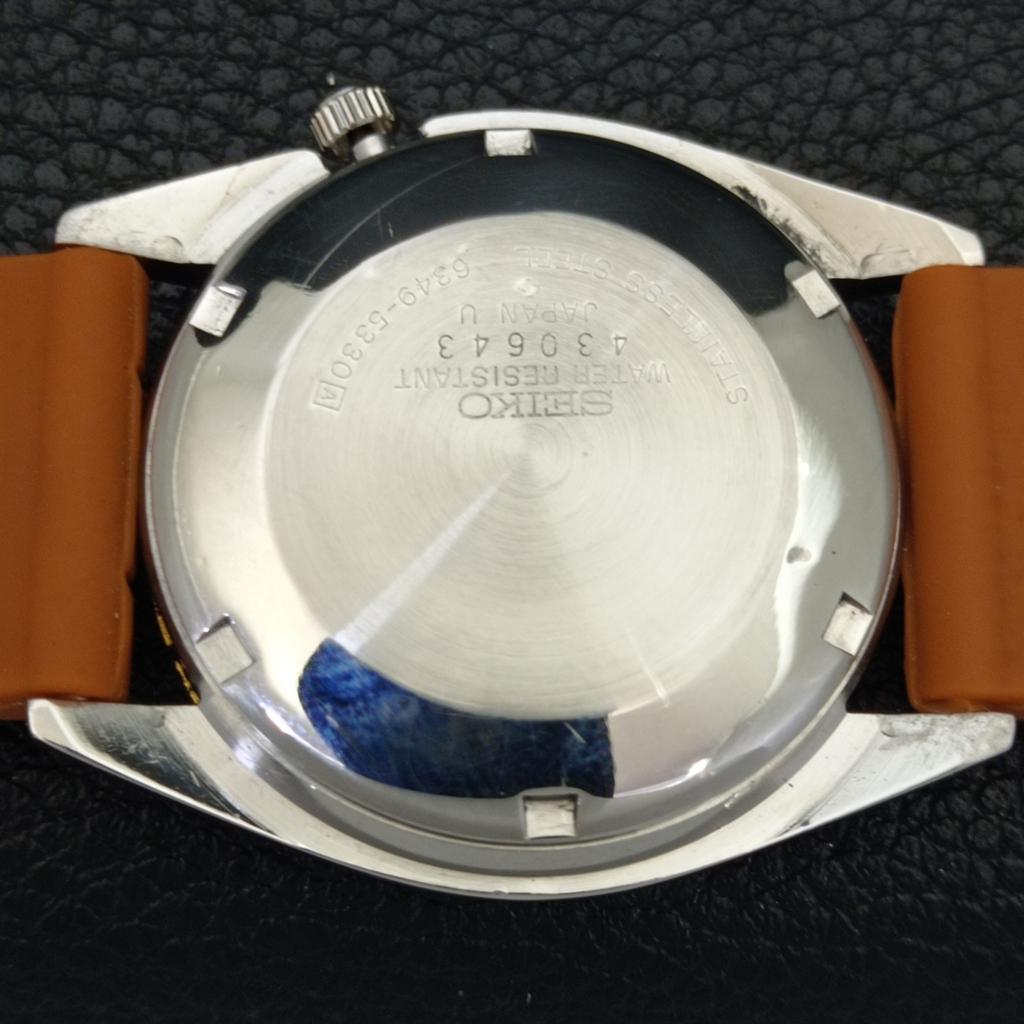 SEIKO 5 AUTOMATIC VINTAGE 7009A JAPAN MENS ORIGINAL DIAL WATCH a702390-5 R124-a702390