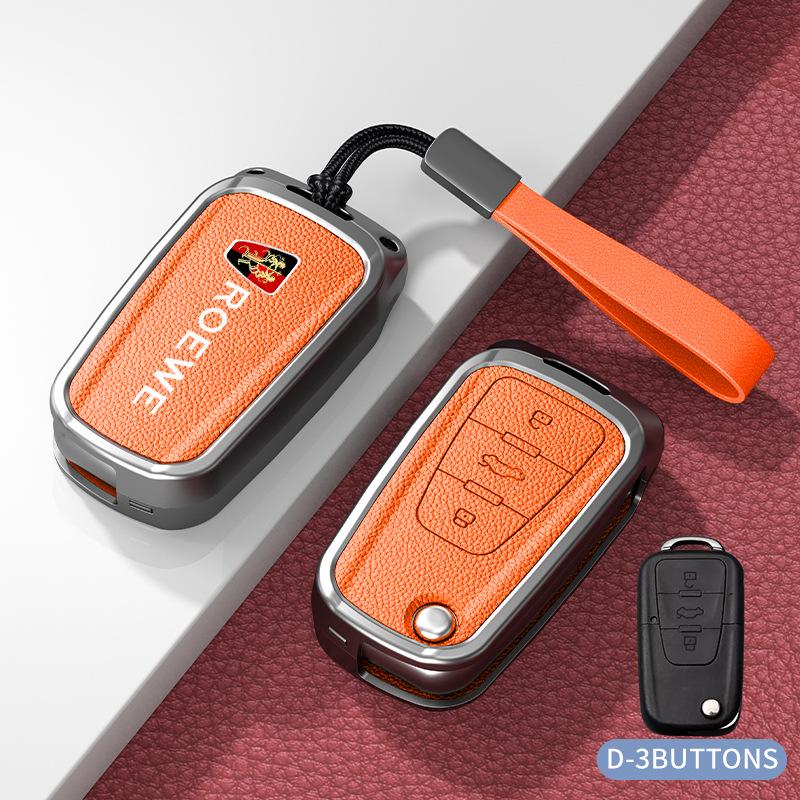 Fit for Roewe RX5 16-20, i6, RX8, RX3, EI5 Metal Key Cover