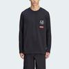 Adidas Originals X C.P. Company Collaboration FW24 Minimalist Comfortable Vintage Long Sleeve T-Shirt Unisex Tops Black JN8656