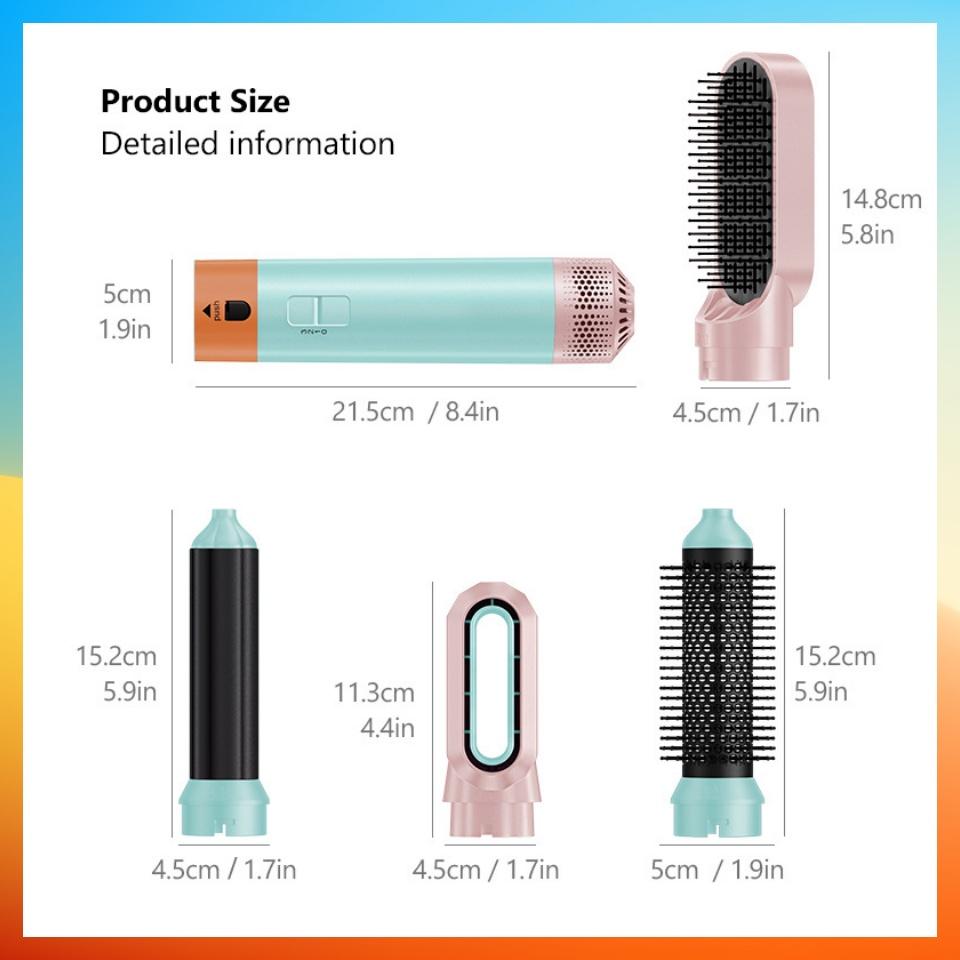 5 in 1 Professioneller Hot Airwrap Styler HD005