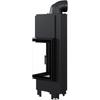 KRATKI MBN Right Corner Fireplace Insert 10kW Ø200 Set for Installation