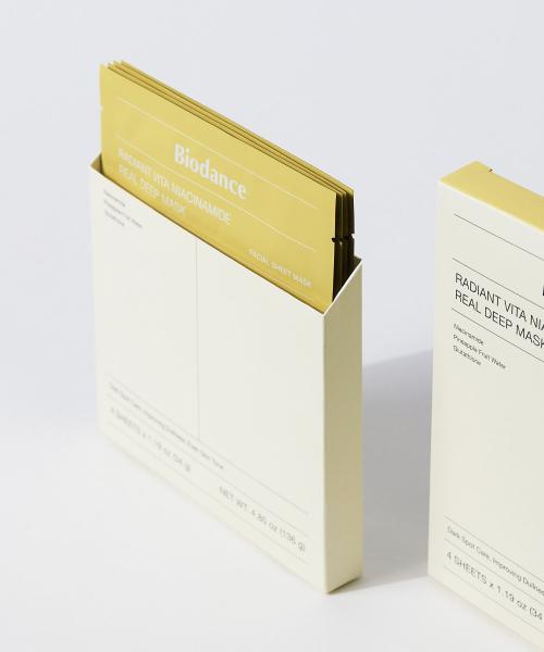 Biodance Vita Niacinamide Real Deep Mask (4 Sheets) Vita Mask (4 Sheets)