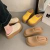Women Platform Clogs Summer Breathable Mesh Slipers Thick Sole Slip On Shoes Comfortable Casual Outdoor Sandals Non Slip Slides