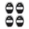 4Pcs Silicone Car Door Lock Cover Shock Absorber Accessories For VW GTI Polo Golf Passat Tiguan Arteon Touareg CC Taigo Hub Cap zq3