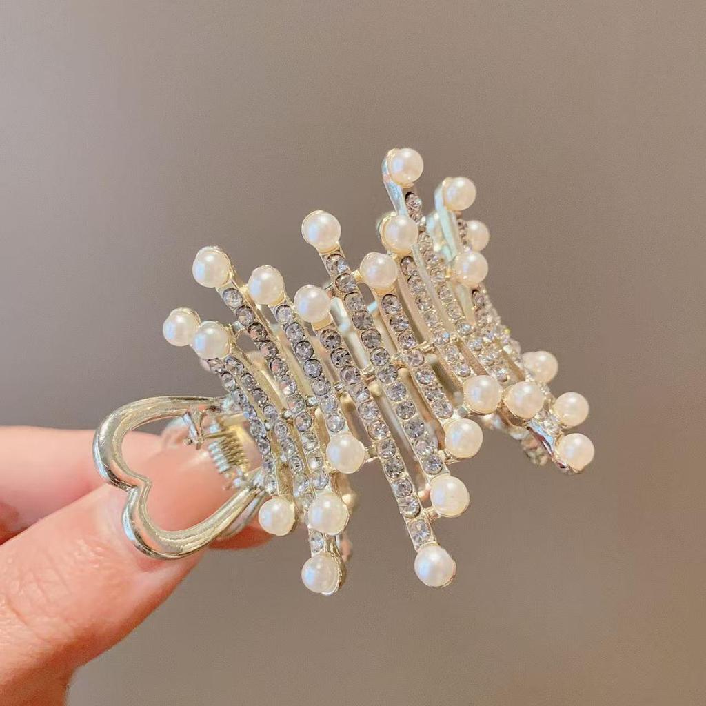 High-Grade Metal Shark Claw Clip - Irregular Style Ponytail Hair Clip for Girls