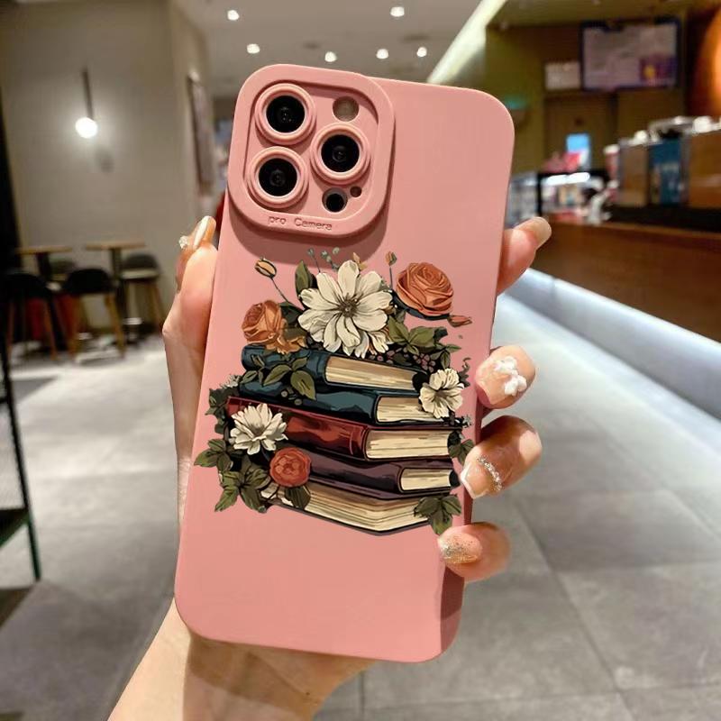 Creative Simple Fashion Book Phone Case For Samsung Galaxy S25 S24 S23 Ultra S22 Plus S21 FE A56 A36 A26 A55 A35 A54 A53 Cover