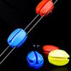 5pcs Silicone Fishing Rod Holder Ball Straps 5 Hole Lightweight Fishing Tackle Ties Organizer Storage Racks Fishing Accessories