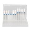10pcs Ceramic Cuticle Remover Drill Bits Neat Storage For Drill Bit Accessories