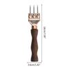 Ice Picks Ice Crushers Stainless Steel with Safety Wooden Handle Kitchen Gadgets for Restaurant Picnics Camping Home Use