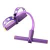 Multifunction 4/6-Tube Pedal Puller Resistance Band with Handle Elastic Yoga Sit-up Pull Rope Men Women Pedal Tensioner Exerciser Workout Equipment