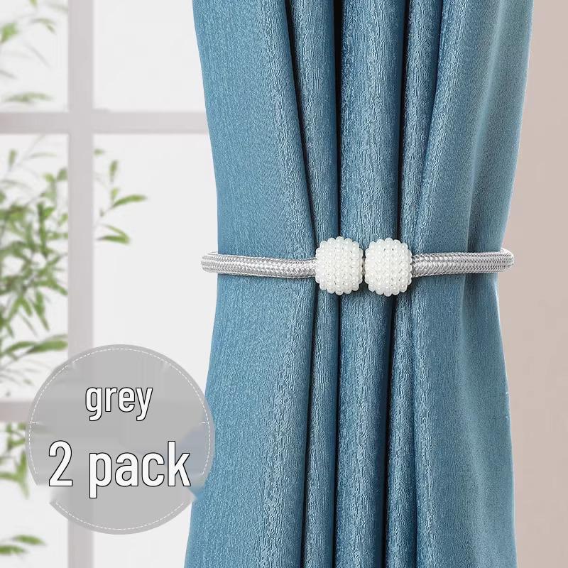 

Pearl Magnetic Buckle Curtain Tieback - Medium-Sized